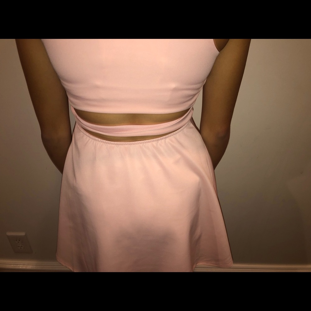 Light pink dress!